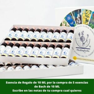 Regalo: 1 Esencia Bach de 10 ML