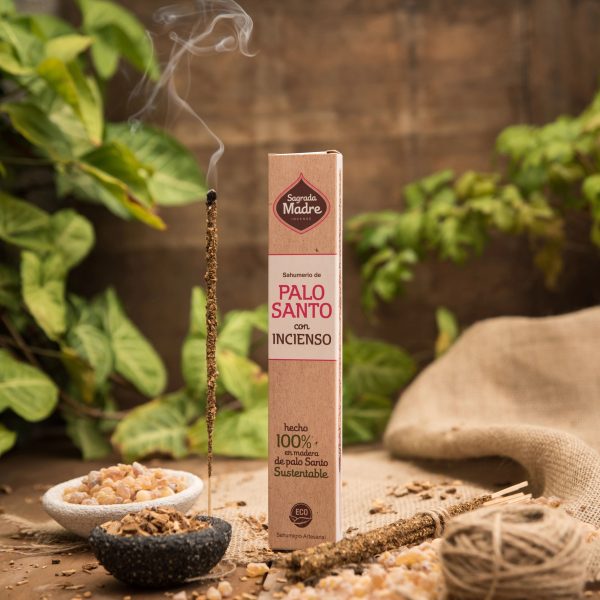 Sahumerio Palo Santo Incienso - Imagen 2