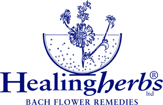 logo healing herbs flores de bach originales