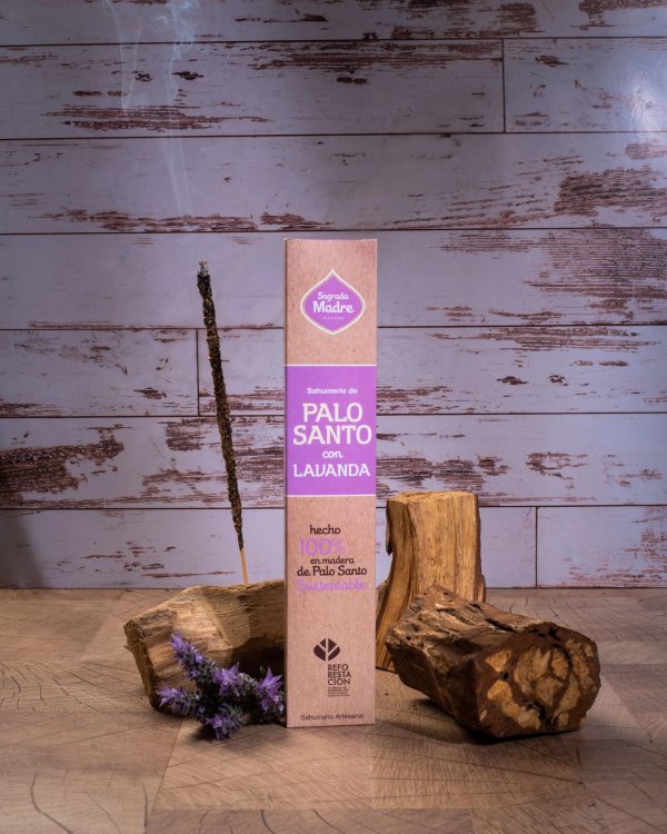 Sahumerio Palo Santo con Lavanda - Imagen 2