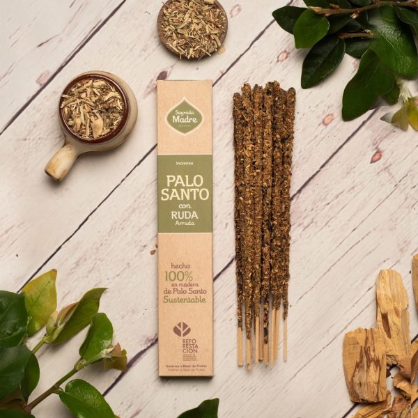 Sahumerio Palo Santo con Ruda - Imagen 2