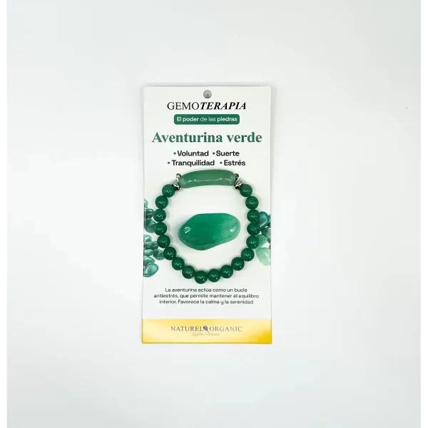 Joya Pulsera Mujer Aventurina - Imagen 2