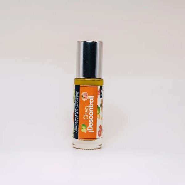 ROLL ON CHAO DESCONTROL AROMATERAPIA Y ESENCIAS FLORALES 5ML - Imagen 2