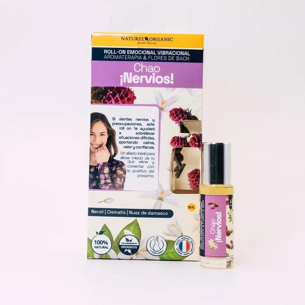 ROLL ON NEROLI CHAO NERVIOS AROMATERAPIA Y ESENCIAS FLORALES