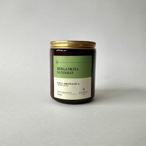 Vela Bergamota Sandalo 200 grs