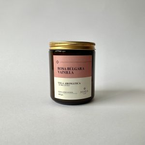 Vela Rosa Bulgara Vainilla 200 grs