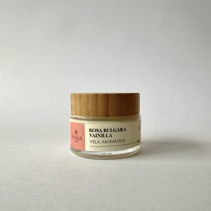 Vela Rosa Bulgara Vainilla 50 grs.