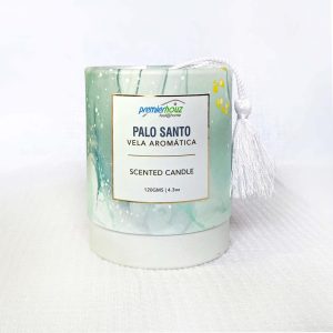 Vela Aromática 120 grs Palo Santo (Con Borla)