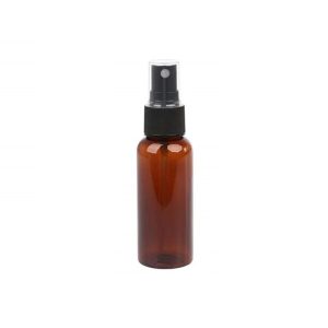 Botella Pet Ambar Con Atomizador Spray 60 ML