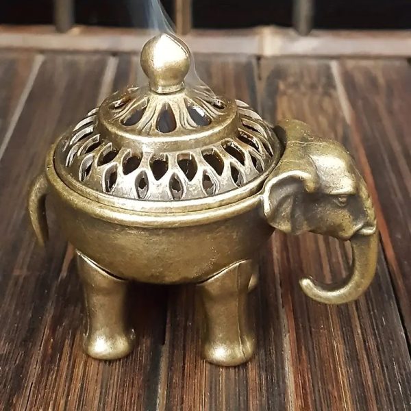 Porta Inciensos Elefante