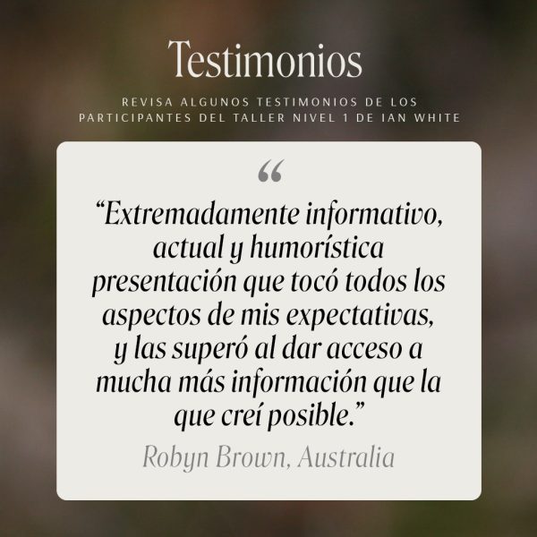 Taller de Ian White en Chile - Imagen 9